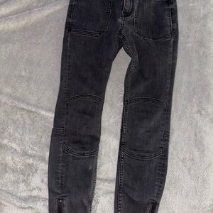 Pilco by anthropology size 26 black high rise denim legging